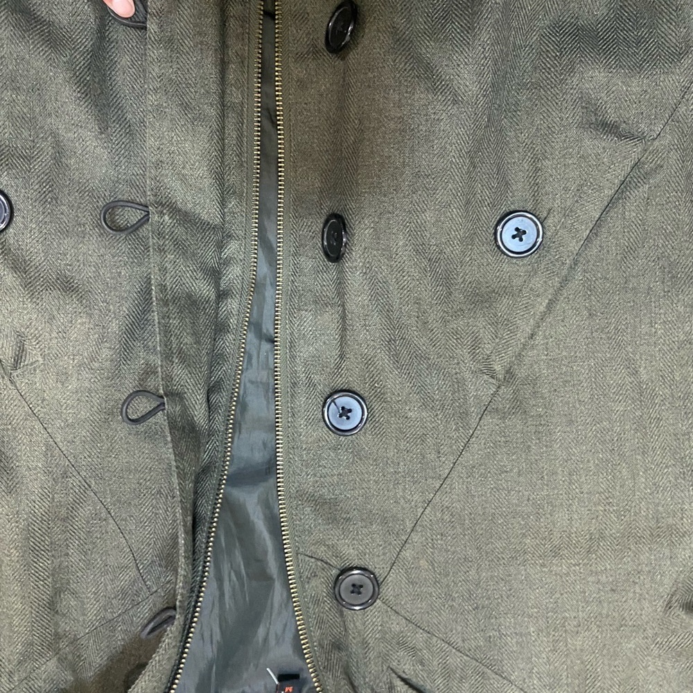 Nikita Dark Green Jacket with Faux Fur Hood - Picture 9 of 11